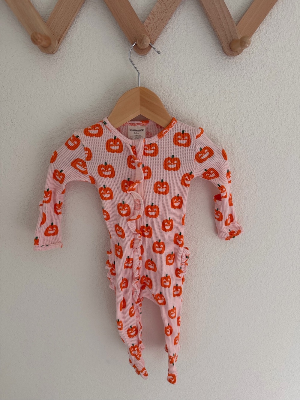 Pumpkin Baby Pajamas